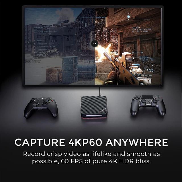 Alt view image 4 of 7 - AVerMedia Live Gamer Bolt: Thunderbolt 3 External Capture Card, Stream and Record in 4K60 HDR10, Support Win 11 and MacOS 10.15, Not for Apple M1 CPU, Perfect for PS4 Pro, PS5, Xbox Series X/S