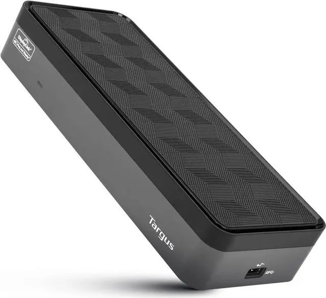 Main image of Targus USB C Universal Docking Station with Quad 4K(QV4K), Docking Station Single 5K/Quad 4K UHD Display,USB C Laptop Docking Station with 4 DisplayPort or 4 HDMI Ports/100W Power Delivery