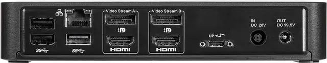 Alt view image 3 of 5 - Targus USB C Docking Station Universal DV4K, USB C Laptop Docking Station Dual Monitor 2 HDMI, With Legacy Host Power Kit, Works w/ Operating Systems like Windows, Mac, Android, iOS