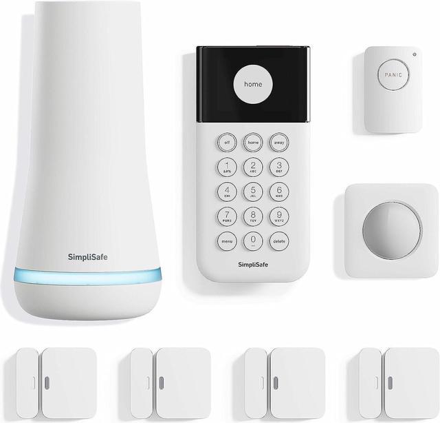 Alarm system best sale google assistant