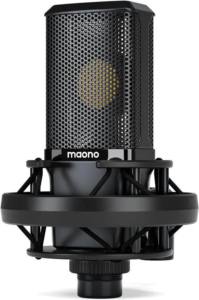 Main image of MAONO XLR Condenser Microphone with 34mm Large Diaphragm, Professional Cardioid Studio Mic for Podcasting, Recording, Streaming, Vocals, Voice Over, Music, ASMR