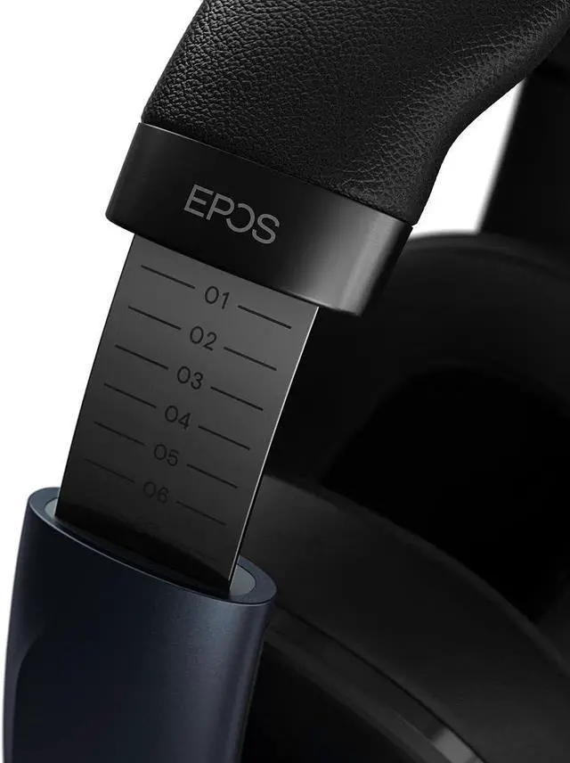 Alt view image 5 of 7 - EPOS Gaming H6Pro - Closed Acoustic Gaming Headset with Mic - Over-Ear Headset  Lightweight - Lift-to-Mute - Xbox Headset - PS4 Headset - PS5 Headset - PC/Windows Headset - Gaming Accessories -Black