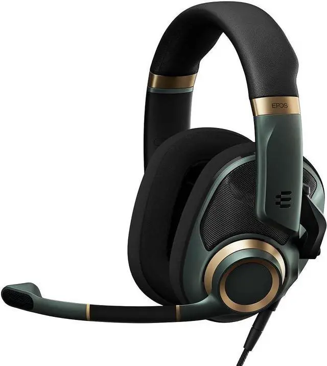 Main image of EPOS H6Pro - Open Acoustic Gaming Headset with Mic - Lightweight Headband - Comfortable & Durable Design - Xbox Headset - PS4 Headset - PS5 Headset - PC/Windows Headset - Gaming Accessories (Green)