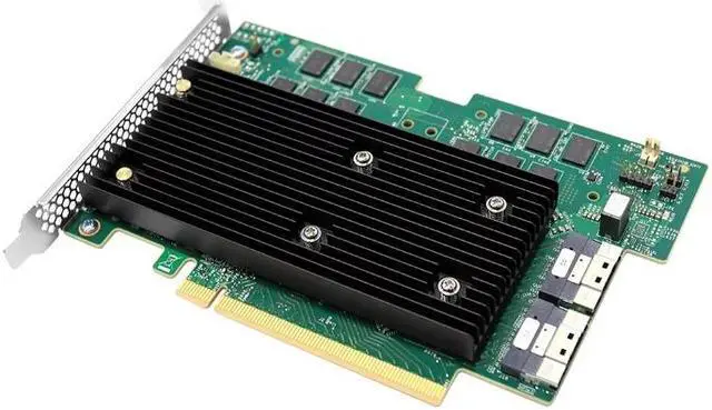 Alt view image 3 of 3 - LSI Broadcom MegaRAID 9670W-16i - Storage controller 16 Channel SATA 6Gb/s / SAS 24Gb/s / PCIe 4.0 NVMe