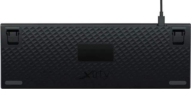 Alt view image 3 of 4 - Xtrfy K5 65% Compact Gaming Keyboard RGB Wired Original Red Switch Keyboard (Black)
