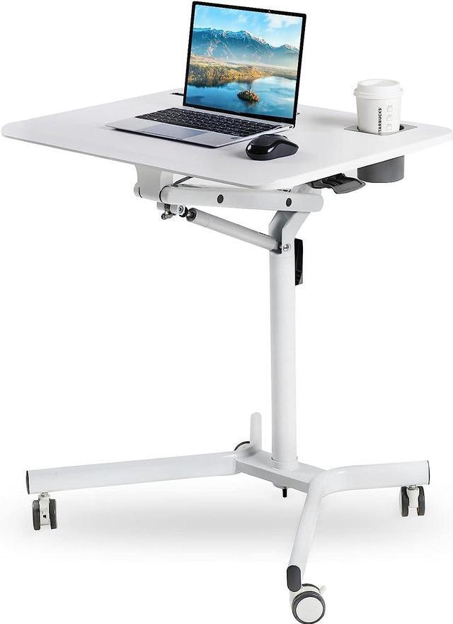 Sit to stand rolling workstation discount