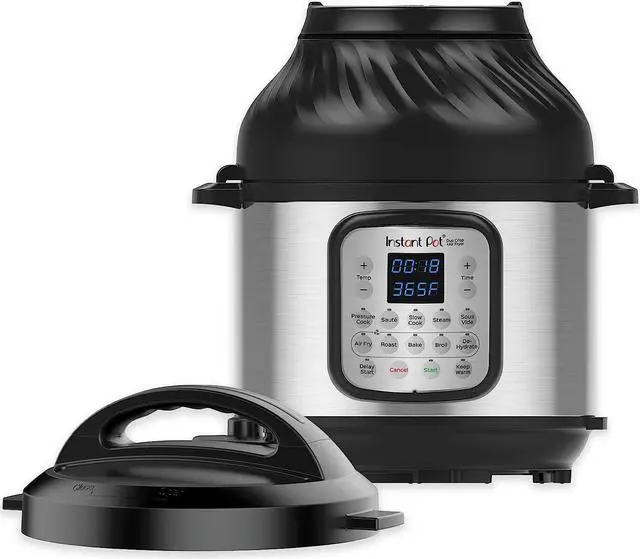 Main image of Instant Pot Duo Crisp 11-in-1 Air Fryer and Electric Pressure Cooker Combo with Multicooker Lids that Fries, Steams, Slow Cooks, Sautés, Dehydrates, & More, Free App With Over 800 Recipes, 8 Quart