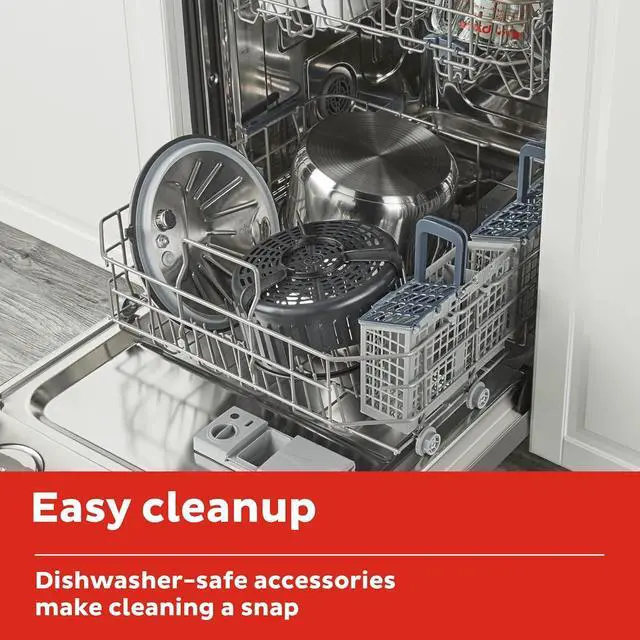 Alt view image 6 of 7 - Instant Pot 6.5 Quart Duo Crisp Ultimate Lid with WIFI, 13-in-1 Air Fryer and Pressure Cooker Combo, Sauté, Slow Cook, Bake, Steam, Warm, Roast, Dehydrate, Sous Vide, & More, Includes App with Recipes