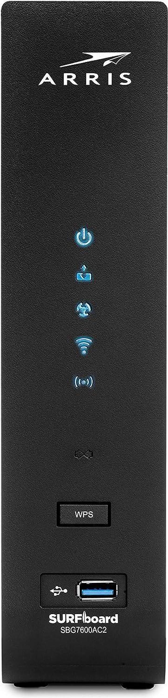 NEW ARRIS SURFboard SBG7600AC2 DOCSIS 3.0 Cable Modem & AC2350 high quality Wi-Fi Router