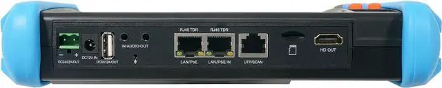 Alt view image 3 of 5 - 7 Inch Touch Screen 5 in 1 CCTV Tester Support Upt to 4K IP Camera & 720P/1080P/3.0mp/4.0mp/5.0 Megapixel AHD, TVI, CVI & CVBS Analog Camera, with Keyboard/IP Discovery/WiFi/APP