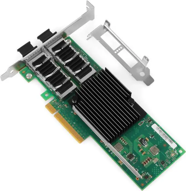 Alt view image 4 of 6 - 40G QSFP+ Network Card Dual Port Intel XL710 Chip PCI-E 3.0 X8 40 Gigabit Ethernet Server NIC Compare to Intel XL710-QDA2