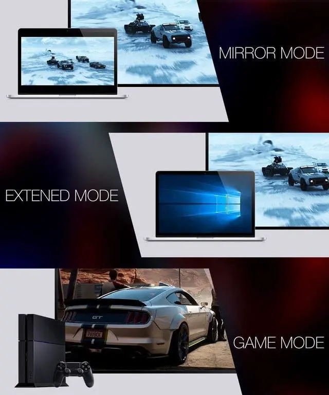 Alt view image 5 of 6 - 8K HDMI Cable 6ft 2-Pack 48Gbps Ultra High Speed HDMI 2.1 Braided Cord, 4K@120Hz 144Hz, 8K@60Hz, HDCP 2.2 & 2.3, HDR 10, eARC Compatible with Laptop Monitor UHD TV PS5 Dolby