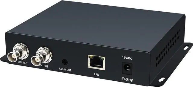 Alt view image 7 of 7 - HD 3G SDI Decoder IP Streaming to HD-SDI Audio Video Decoder H.265 H.264 Stream Decoder