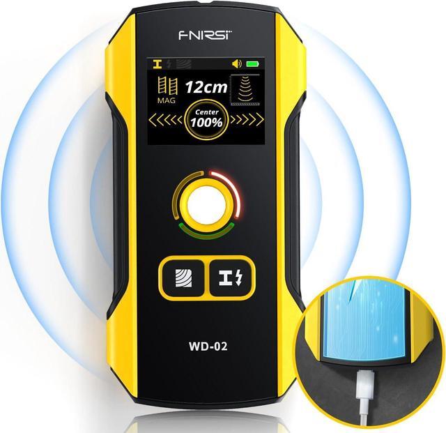 Main image of Stud Finder Wall Scanner - TFT Display Electronic Stud Detector with HPC Chip, Wall Scanner with Positioning Hole for Center and Edge of Wood AC Wire Metal Studs Joist Pipe
