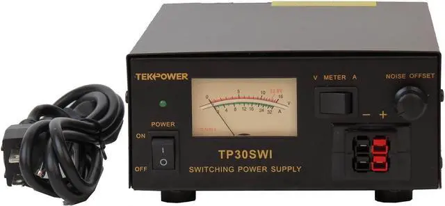 Alt view image 2 of 4 - Tekpower Analog Display TP30SWI 30 Amp DC 13.8V Switching Power Supply with Noise Offset