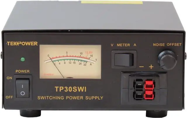 Main image of Tekpower Analog Display TP30SWI 30 Amp DC 13.8V Switching Power Supply with Noise Offset