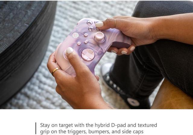 Alt view image 6 of 7 - Xbox Wireless Controller  Dream Vapor Special Edition Series X|S, One, and Windows Devices