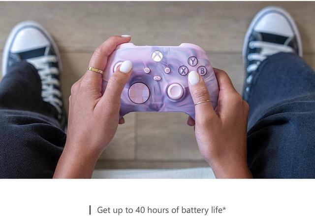 Alt view image 5 of 7 - Xbox Wireless Controller  Dream Vapor Special Edition Series X|S, One, and Windows Devices