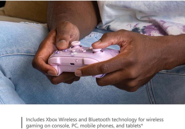 Alt view image 7 of 7 - Xbox Wireless Controller  Dream Vapor Special Edition Series X|S, One, and Windows Devices