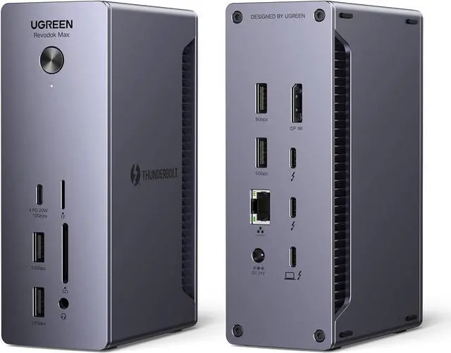 UGREEN Revodok Max 213 Thunderbolt 4 Dock, 13-in-1 40Gbps