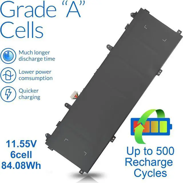 Alt view image 2 of 4 - SU06XL L29184-005 Laptop Battery for HP Spectre X360 Convertible 15-df0xxx 15-df1xxx 15-df0033dx 15-df1033dx 15-df0069nr 15t-df100 15-df1043dx 15-df1043dx 15-df0013dx 15-DF 15T-DF L29048-271 SU06084XL