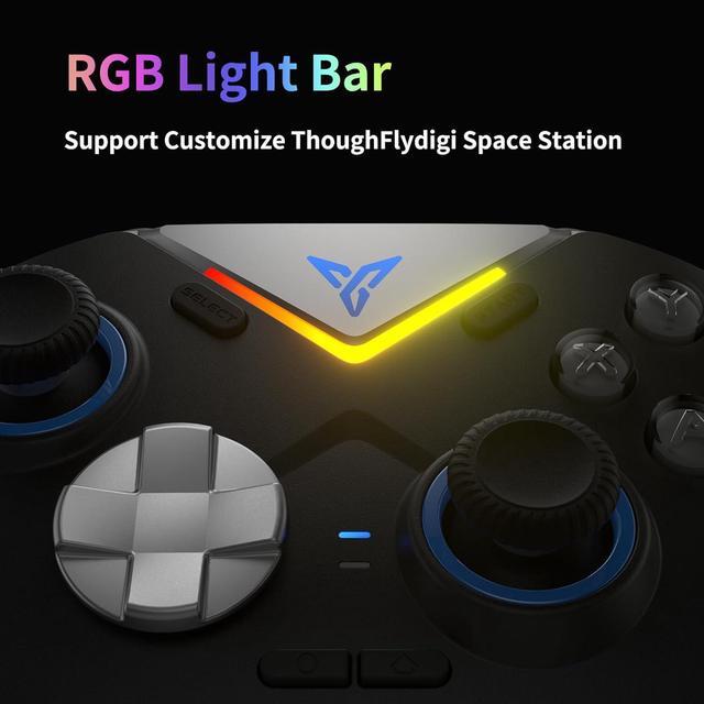 Alt view image 7 of 7 - Vader 3 Pro PC Gaming Controller Hall & Micro Changable Triggers Hall Joystick Stereo Vibration 800mAh Gyro Mapping Multi-Platform Controller for PC/NS/Mobile/TV/Android/IOS Native