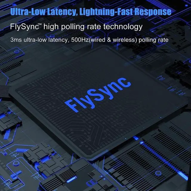 Alt view image 5 of 7 - Vader 3 Wireless Game Controller, Hall Gaming Trigger and Microswitch Trigger Changable, Carbon Film Rocker, Dual-Motor Vibration, 3ms Ultra-Low Latency, 500Hz High Polling Rate, controller