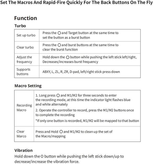 Alt view image 4 of 7 - FLYDIGI Direwolf 2 PC Game Controller Hall Effect Joystick & Trigger Macros & Turbo Quick Setting Dual Vibration 800mAh Multi-Platform Controller for PC/NS/TV/Laptop/Android/IOS/Mobile Native