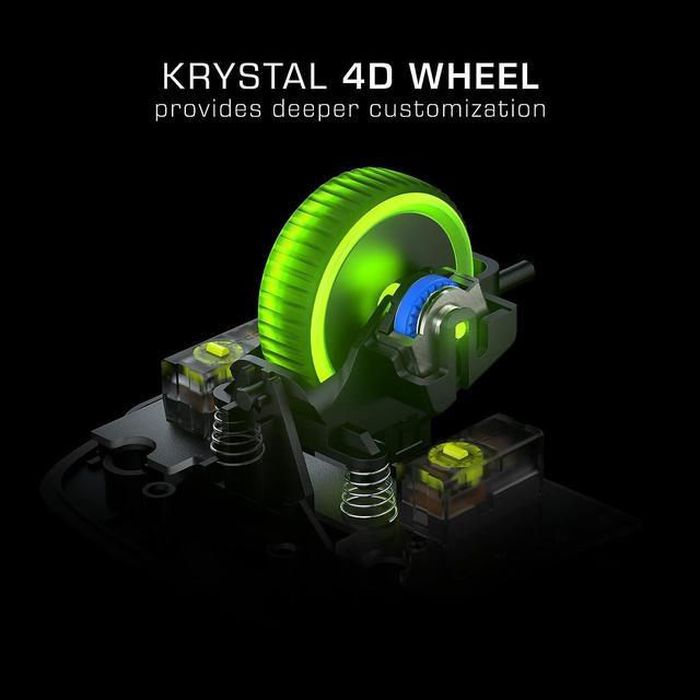Alt view image 3 of 7 - ROCCAT Kone XP PC Gaming Mouse with 3D AIMO RGB Lighting, 19K DPI Optical Sensor, 4D Krystal Scroll Wheel, Multi-Button Design, Wired Computer Mouse  White