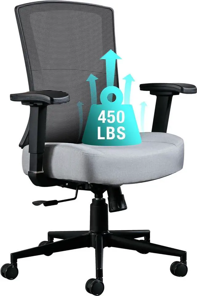 Big and Tall Office Chair 450lbs, Ergonomic High Back Computer