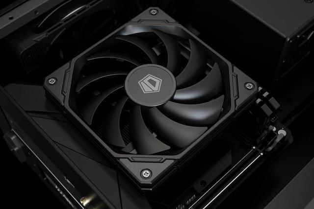 Alt view image 6 of 7 - 67mm Height Low Profile CPU Cooler 6 Heatpipes CPU Air Cooler for HTPCs, ITX, and Small Form Factor Builds, 120x15mm Slim Fan, Support Intel LGA1700/1200/115X, AMD AM5/AM4 ID-COOLING IS-67-XT Black