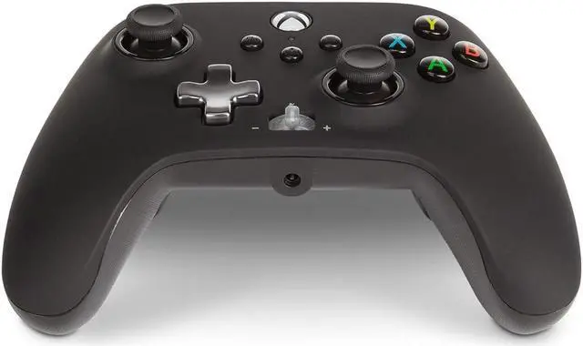 Alt view image 5 of 5 - PowerA Enhanced Wired Controller for Xbox Series X|S - Blue, Officially Licensed for Xbox - Black