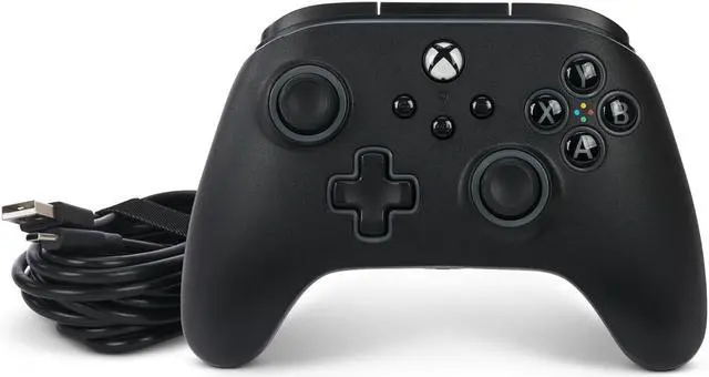 Alt view image 3 of 6 - PowerA Advantage Wired Controller for Xbox Series X|S with Lumectra - Black, gamepad, wired video game controller, works with Xbox One and Windows 10/11, Officially Licensed for Xbox
