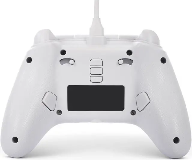 Alt view image 3 of 7 - PowerA Advantage Wired Controller for Xbox Series X|S with Lumectra - White, gamepad, wired video game controller, gaming controller, works with Xbox One and Windows 10/11,Officially Licensed for Xbox