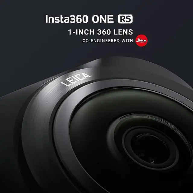 Alt view image 2 of 7 - Insta360 ONE RS 1-Inch 360 Edition - 6K 360 Camera with Dual 1-Inch Sensors, Co-Engineered with Leica, 21MP Photo, FlowState Stabilization, Superb Low Light, Water Resistant