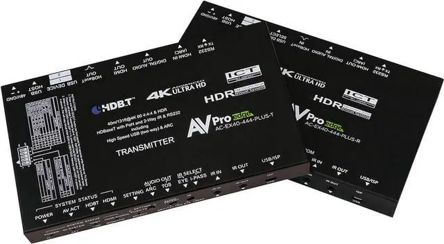 Main image of AVPro Edge AC-EX40-444-PLUS-KIT Ultra Slim 40 Meter 4K60 Extender