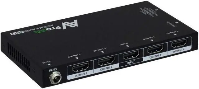 Main image of AVPro Edge AC-DA14-AUHD-GEN2 1x4 18Gbps AUHD Distribution Amplifier with Advanced EDID Management