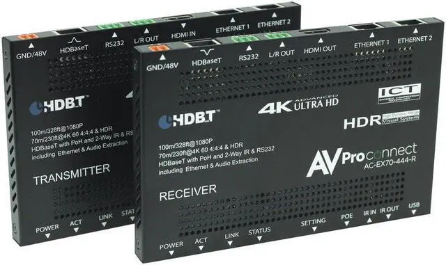 Main image of AVPro Edge AC-EX70-444-KIT Compatible with HDBaseT