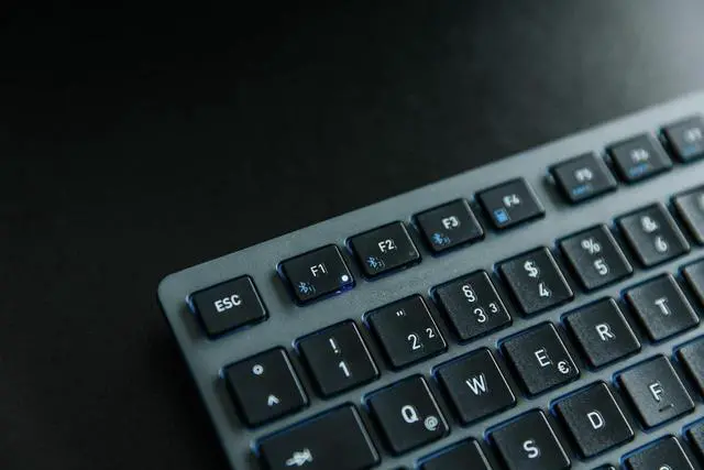 Alt view image 4 of 6 - Cherry KW7100 Mini Multi Device Compact Wireless Keyboard with Bluetooth. (Agave Green)