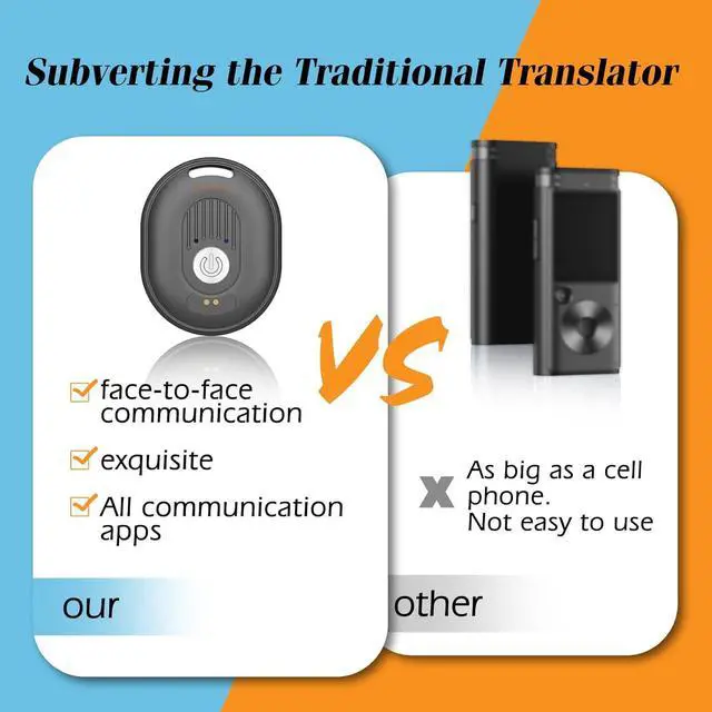 Alt view image 6 of 7 - Translation Device, The Latest Instant Translation Device in 2024, Supports Video and Voice Call Translation, 138 Languages, 60 Day Standby, Suitable for iOS and Android