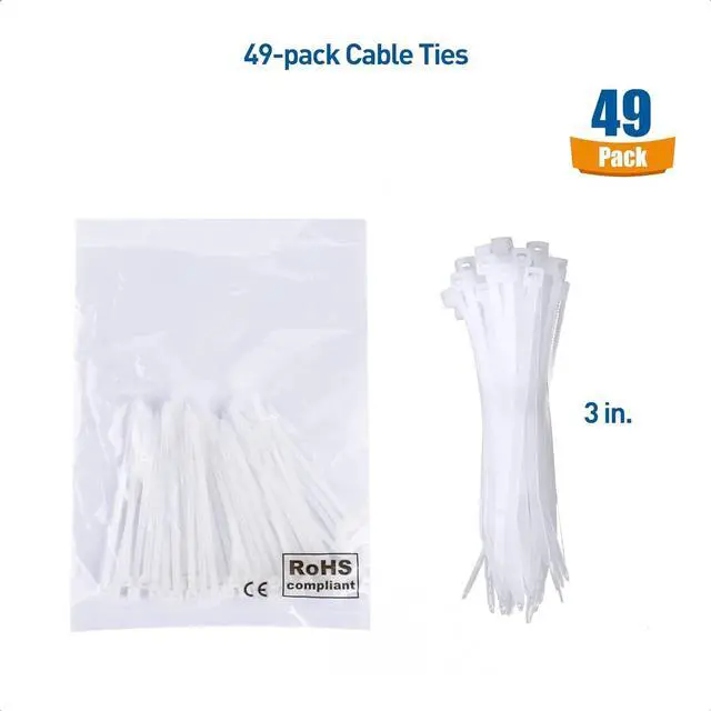 Alt view image 7 of 7 - Cable Matters Rackmount or Wall Mount 2U 48 Port Keystone Patch Panel with Cable Management and Support Bar (19-inch Blank Patch Panel for Keystone Jacks/Keystone Panel)