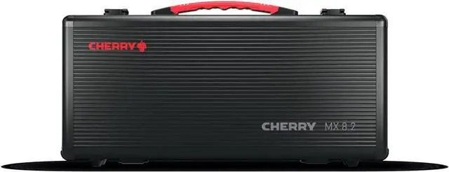 Alt view image 7 of 7 - Cherry MX 8.2 TKL Wireless Gaming Keyboard. Compact TenKeyLess. Mechanical 87 Keys RGB Backlit Keys ABS Keycaps. MX Brown Switch. Aluminum Carrying Case Included