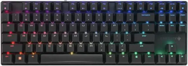 Main image of Cherry MX 8.2 TKL Wireless Gaming Keyboard. Compact TenKeyLess. Mechanical 87 Keys RGB Backlit Keys ABS Keycaps. MX Brown Switch. Aluminum Carrying Case Included