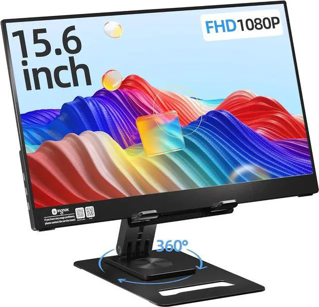 Main image of Portable Monitor 15.6'' FHD IPS Display, A+Screen USB C HDMI Travel Monitor, Portable Screen for Laptop Mac PC Phone Xbox PS4/5 Switch