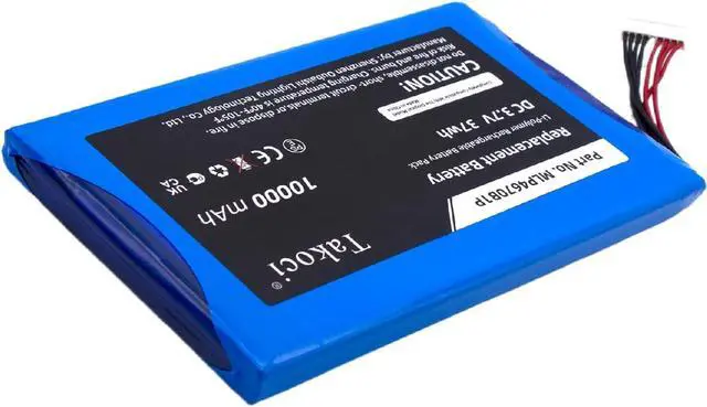 Alt view image 4 of 5 - 10000mAh Replacement Battery for Autel Maxisys MS906BT MS906TS MS906S Series, fits Part no MLP4670B1P
