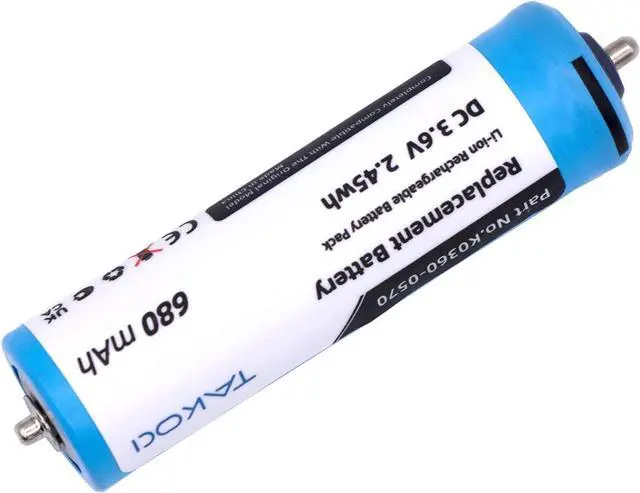 Alt view image 3 of 5 - Replacement Battery for Panasonic K0360-0570, V9ZL2508,EH-HE93ES8103,ES816,ES8224,ES8249,ES8077,ES/ER Series Shaver fits Part no V9ZL2508, K0360-0570 360mAh