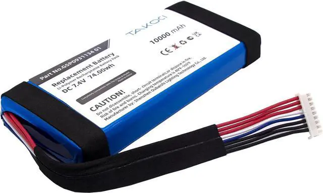 Alt view image 4 of 6 - jblBoombox Battery Replacement for JBLBoombox1,JEM3316,JEM3317,JEM3318,GSP0931134 01 Bluetooth Speaker Battery 10000mAh(NOT for Boombox 2)