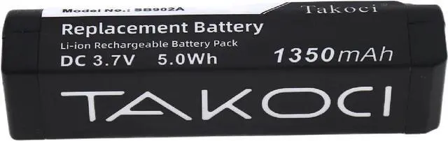 Alt view image 4 of 6 - (2-Pack) SB902 SB902A Battery Replacement for GLX-D Digital Wireless Systems GLXD1 GLXD2 MXW2 Wireless Bluetooth Speaker 1350mAh