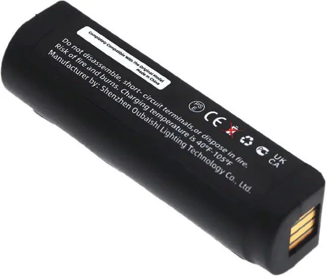 Alt view image 6 of 6 - (2-Pack) SB902 SB902A Battery Replacement for GLX-D Digital Wireless Systems GLXD1 GLXD2 MXW2 Wireless Bluetooth Speaker 1350mAh