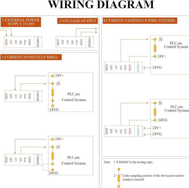 Alt view image 6 of 7 - DC 0-10V 0/4-20mA Current Voltage Signal Generator, Built-in Battery Power Supply Interface Analog Simulator, Adjustable 4-Digit Display, for PLC, Panel Debugging, Device Testing